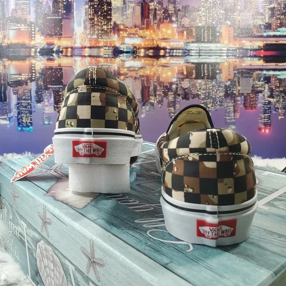 Vans Checkerboard Classic slip on (CL) - Picture 7 of 13